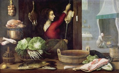 De Vier Seizoenen, of Winter door Sebastian Stoskopff